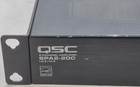 Qsc Spa2-200 200 Watt Two Channel   Amp 70v 100v Bridge Option   Lo Z Hi Z