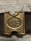 Mills Cavalry Carbine   Pistol Cartridge Belt With U s  Belt Plate