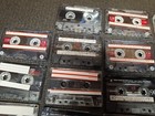 Lot Of 50 Used Audio Blank Cassette Tapes Various Memorex Maxell Sony Tdx