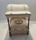 Ooak Dollhouse Miniature 1 24 Scale Donna   Jim Johnson Signed Canopy Bed