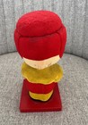 Vintage 1950-60 s Flocked Football Nodder Bobblehead Made In Japan