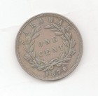 Sarawak 1870 Cent-lot F1