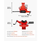 Screw Bench Chain Vise 1 2 To 8 Inch Capacity Heavy Duty Chain Pipe Vise