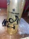 Vintage Apple Services Computer Logo Water Bottle New Old Stock 