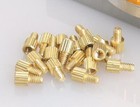 M2 Male-female Brass Knurled Pillar Round Standoff Support Spacer Pillar