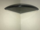 Premium 2cm X 9  Black Granite Shower Corner Shelf Caddy