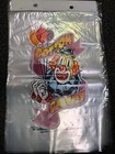 100 Printed Cotton Candy Bags Clown   Twist Ties  Hanging Bundle Free Shipping