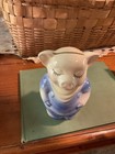 Vintage Shawnee Smiley Pig 5    Bank Farmhouse Decor  Pottery 40s 50s
