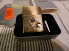 Zippo Budweiser Anheuser Busch Eagle Brass Lighter 1998