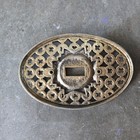 Vintage Mcm Large Starburst 60s Outlet Light Switch Covers Brass Metal