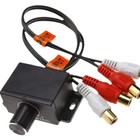 Remote Universal Car Bass Amplifier Level Control Knob Stereo Rca Input output
