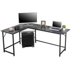 66  L-shaped Gaming Desk Corner Computer Desk Pc Laptop Study Table Workstation 