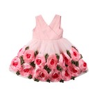 Toddler Flower Girl Princess Dress Kids Baby Party Wedding Lace Tulle Sundress