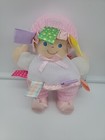 Taggies Mary Meyer Baby Doll Plush Waffle Weave Htf Pink Stuffed Soft Toy