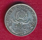 Brazil 1913 500 Reis Silver Coin   very Nice Lightly Circulated   Ships Free  
