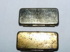 2 - Antique Phonograph   Gramophone Tin Needle Box   Victrola   Lot K