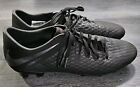Nike Hypervenom 3 Academy Fg Soccer Cleats Men 12 Stealth Black Nike Skin
