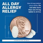 Major Pharmaceuticals Cetirizine Hydrochloride Allergy Relief Tablets 10mg 24   