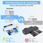 100pcs Laminating Sheets A4 a5 a6 Thermal Laminating Machine For School Office
