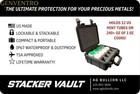 Stacker Vault - Precious Metals Storage - Eagle And Generic Coin Tube Case