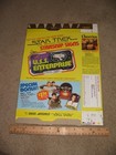 Cereal Box Cheerios Star Trek Movie 1979 Trading Card Enterprise Large 15oz D