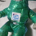 Vtg 1997 Intel Inside Pemmx Pentium Ii Spaceman Green Metallic Plush 8   beanie