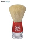 Omega S-brush Synthetic Shaving Brush Red 10018
