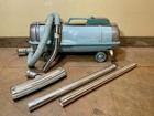 Electrolux Model Automatic G Vintage Canister Vacuum Light Blue W  Wand