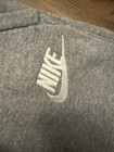 Nike Grey Sweatpants Boys Large Nike Embroidered Logo
