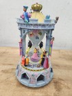 Vintage rare Disney Sleeping Beauty Aurora Hourglass Musical Light-up Snowglobe