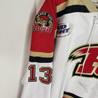 Rapid City Rush Game Worn Hockey Jersey  56 Pro  Authentic Jerseys  13 White