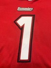 Reebok Cfl Calgary Stampeders Burris  1 Football Jersey S Red Stitched Auto
