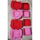 Mcdonale s Hello Kitty Around The World Happy Meal Toys Box 2010 Set 4 Pcs Rare