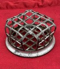 Vintage Metal Cage Flower Frog Floral Florist Flower Arrangement