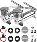 Air Ride Suspension Controll System With 2pcs Air Compressor   Air Tank