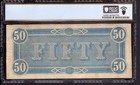 1864  50 Confederate States Of America Note Currency T-66 Pf-14pcgs B Vf 30  02 