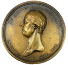 1814 Liverpool Pitt Club And The Peace Of Paris Ae Medal By T  Wyon Bhm  837 Rrr