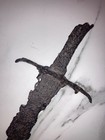 Antique Part Of A French Italian Estoc Sword Xv Century Medieval