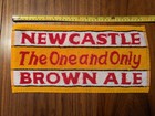 Bar Towel  Newcastle Brown Ale Beer Bar Towel Vintage Pub Breweriana One   Only
