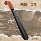 Shoe Horn Long Handle For Seniors Men Women metal  For Boots  With Free Delivery