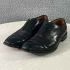 Allen Edmonds Shoes Mens 13 D Black Park Avenue Oxford Dress Cap Toe Usa Vintage