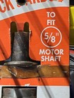 New Enkay 400-c 5 8  Bore Motor Arbor Carded   1 2  Chuck  6b6 