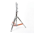 Matthews Low Boy Double Riser Combo Stand 6 4   Chrome  366066