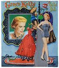 Vintage Grace Kelly Paper Dolls 1956 Whitman Original Cut Paper Doll Set