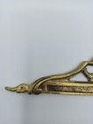 Antique French Ormolu Brass Plated Furniture Pediment mount Hardware Decoration