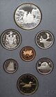  8  1989-1997 Canadian Proof Sets W  Sterling Silver Cameo Dollar 27045