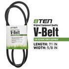 Drive Belt For Troy-bilt 42 Pony Tb42 42t Tuffy 7-speed 954-04249a 954-04249