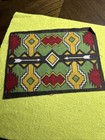 Antique Tobacco Felt  Navajo Native American Design Cigarette Rugs 8 5x6         