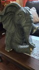 Vintage Crosa 1996 90s Resin Crying Elephant Statue