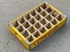 Vintage Coca Cola 24 Bottle Wooden Crate - Rare Mitchell  South Dakota